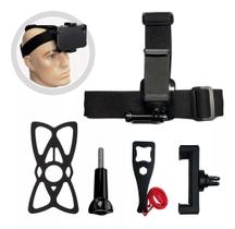 Suporte De Celular P/ Cabeça + Chave De Aperto E Silicone