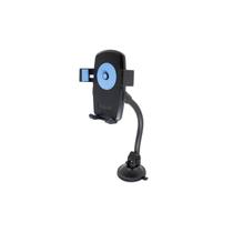 Suporte de Celular P/Carro Bommax, Haste 350º Flexível, Ajustavel, Ventosa Segura- BM-Z02 Azul Suporte de Celular P/Carro Bommax, Haste 350º Flexível, Ajustavel, Ventosa Segura- BM-Z02 Azul