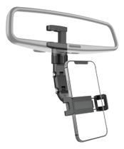 Suporte de Celular Para Carro CJ-61 Espelho Retrovisor Preto
