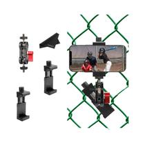 Suporte De Celular Para Cercas De Beisebol E Softbol Para Câmeras Esportivas GoPro Insta360 DJI Suporte De Celular Para Cercas De Beisebol E Softbol Para Câmeras Esportivas GoPro Insta360 DJI