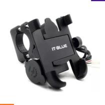Suporte de Celular para Moto com Carregador LE-019 - It-Blue