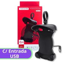 Suporte de Celular para Moto com Carregador USB 5V 2A - Tomate MTG-251