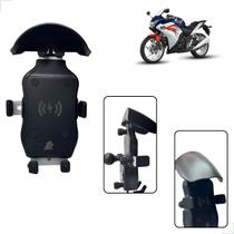 Suporte De Celular Para Motos Com Carregador USB E Indução CBR 250