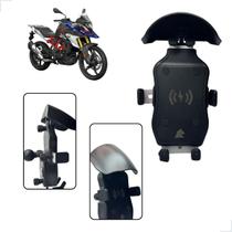 Suporte De Celular Para Motos Com Carregador USB E Indução G 310 GS Suporte De Celular Para Motos Com Carregador USB E Indução G 310 GS