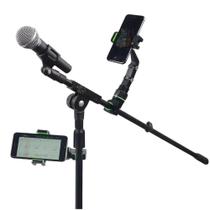 Suporte de Celular para Pedestal de Microfone CSCH 3 -BK - Custom Sound Suporte de Celular para Pedestal de Microfone CSCH 3 -BK - Custom Sound