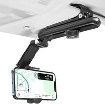 Suporte De Celular Para Quebra Sol Do Carro Rotação 360
