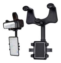 Suporte De Celular Retrovisor Ajustável Tomate Mtg-216 Suporte De Celular Retrovisor Ajustável Tomate Mtg-216