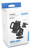Suporte De Celular Universal Para Carro It-blue Le-015 Preto Suporte De Celular Universal Para Carro It-blue Le-015 Preto