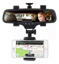 Suporte De Celular Veicular Com Encaixe no Retrovisor