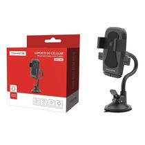 Suporte de Celular Veicular com Ventosa - Tomate MTG-021 para Smartphones até 6 Polegadas