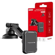 Suporte de celular veicular magnetico com ventosa 2 em 1 tomate mtg-163 Suporte de celular veicular magnetico com ventosa 2 em 1 tomate mtg-163