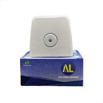 Suporte De Centro Para Vidro Guarda Corpo AL1329 Branco Suporte De Centro Para Vidro Guarda Corpo AL1329 Branco