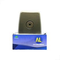 Suporte De Centro Para Vidro Guarda Corpo AL1329 Bronze