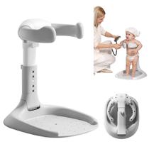 Suporte de chá de bebê Bonbay com altura ajustável e apoio de braço Suporte de chá de bebê Bonbay com altura ajustável e apoio de braço