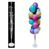 Suporte De Chão Para 19 Balões/Bexigas 1,68 Cm Altura