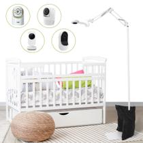 Suporte de chão para monitor de bebê TYYIHUA compatível com Nanit Pro, Owlet, Vava, Infant Optics Dxr-8 Pro, por exemplo, Vtech Vm901, VM919hd, Motorola