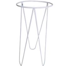 Suporte de Chão Tripé para Vaso 18 (40cm) Branco - JC JARDIM