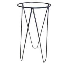 Suporte De Chão Tripé Para Vaso 18 (40Cm) Preto - Jc Jardim