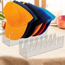 Suporte de chapéu NEMTMCUA para 14 bonés de beisebol acrílico transparente x2