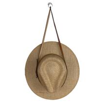 Suporte de chapéu para veículos carro caminhonete caminhão máquinas agrícolas marrom organizador couro legítimo bovino Suporte de chapéu para veículos carro caminhonete caminhão máquinas agrícolas marrom organizador couro legítimo bovino