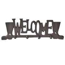Suporte de chave Sungmor Cast Iron Vintage Farmhouse Wall Mount