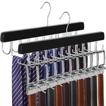 Suporte de cinto e gravata TOPIA HANGER CT52B para 60 cintos e gravatas Suporte de cinto e gravata TOPIA HANGER CT52B para 60 cintos e gravatas