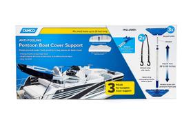 Suporte de cobertura de barco Pontoon Camco Telescoping 30-50cm