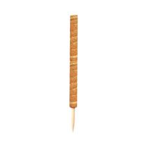 Suporte De Coco Para Plantas Trepadeiras (Totem Pole) 30 40 50cm - Haste De Coco Segura Para