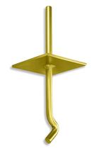 Suporte de Coluna 20x20cm N-3 Forsul Ferragem Telhado Dourado