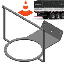 Suporte de Cone para Carreta / Caminhão Rodoviário - Metal