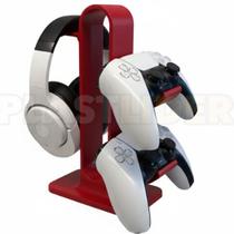 Suporte de Controle e Headset Design Moderno para PS4, PS5 e Xbox Suporte de Controle e Headset Design Moderno para PS4, PS5 e Xbox