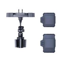Suporte De Copo Grande Extensível Para Carro SEAMETAL Com Bandeja Antiderrapante Para Extensão De Suporte De Copo Grande Extensível Para Carro SEAMETAL Com Bandeja Antiderrapante Para Extensão De