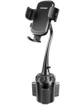 Suporte de copo Suporte de telefone para carro TOPGO ajustável preto