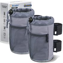 Suporte de copos GEARV, pacote com 2 unidades, porta-bebidas universal, cinza