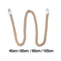 Suporte De Corda Para Papagaio Em Cores Primárias, Brinquedo De Mastigação Para Periquitos, Conures, Suporte De Corda Para Papagaio Em Cores Primárias, Brinquedo De Mastigação Para Periquitos, Conures,