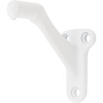 Suporte de corrimão Stone Harbor Hardware branco 8,5 cm