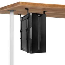 Suporte de CPU FEYRUN Under Desk PC Mount Anti Scratch Black Suporte de CPU FEYRUN Under Desk PC Mount Anti Scratch Black