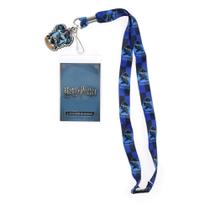 Suporte de crachá de identificação Cordão Ravenclaw Harry Potter Silver Buffalo Suporte de crachá de identificação Cordão Ravenclaw Harry Potter Silver Buffalo