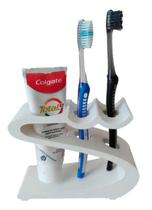 Suporte de Creme Dental e Escova de Dentes S