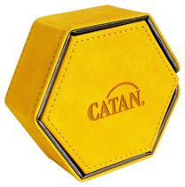 Suporte de dados e torre de dados Catan Hexatower Yellow
