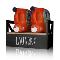 Suporte de detergente CHONIC Farmhouse Laundry Room Preto Suporte de detergente CHONIC Farmhouse Laundry Room Preto