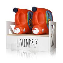 Suporte de detergente CHONIC Laundry Room Farmhouse White Suporte de detergente CHONIC Laundry Room Farmhouse White