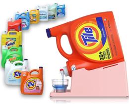 Suporte de detergente para roupa Skywin com bandeja coletora e alça