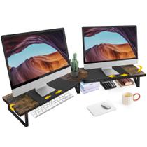 Suporte de elevador de monitor Across Star Dual para 2 monitores