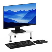 Suporte de elevador para monitor Furinno Turn-N-Tube Corner White Oak