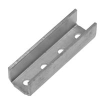 Suporte de emenda Unistrut P1377-EG de 4 furos em forma de U 4 cm
