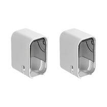 Suporte De Escova De Dentes Montado Na Parede 2PCS, Rack De Armazenamento Para Escova Elétrica À Suporte De Escova De Dentes Montado Na Parede 2PCS, Rack De Armazenamento Para Escova Elétrica À