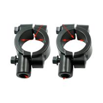 Suporte De Espelho Para Motocicleta Preto E Prata 2PCS, Suporte De Visão Traseira 22mm 10mm 8mm 10mm Suporte De Espelho Para Motocicleta Preto E Prata 2PCS, Suporte De Visão Traseira 22mm 10mm 8mm 10mm