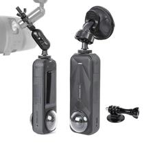 Suporte de espelho retrovisor e suporte de ventosa para Insta360