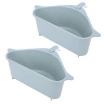 Suporte de esponja para pia de cozinha Caddy em forma triangular Fdit